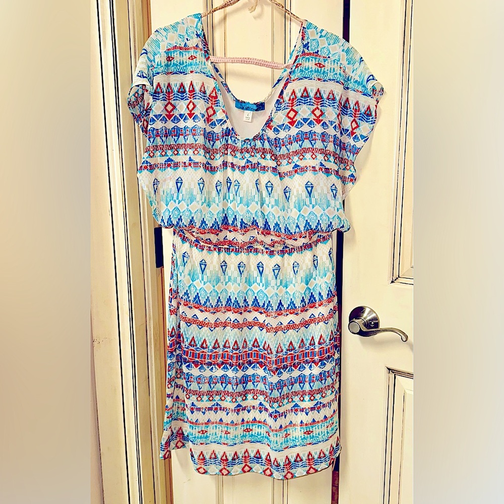 Boutique southwest print dress